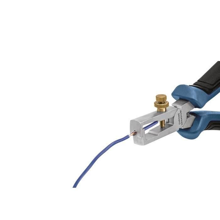 Bosch Professional Alicates Pelacables 160 mm, Ajuste Preciso 0-10mm², Mangos Ergonómicos Softgrip, Acero Cromo-Vanadio para Durabilidad 2 Bosch Professional Alicates Pelacables 160 mm, Ajuste Preciso 0-10mm², Mangos Ergonómicos Softgrip, Acero Cromo-Vanadio para Durabilidad 2