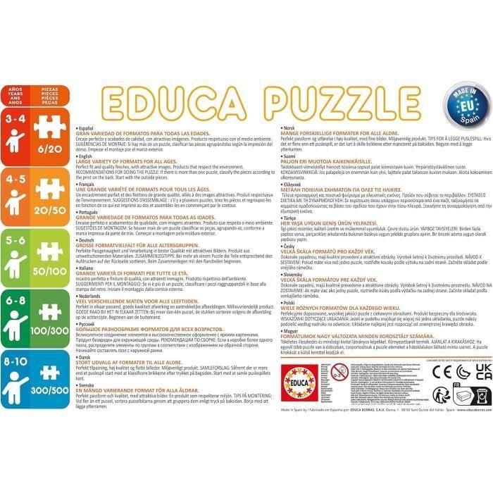 Educa 19706 Puzzle Progresivo Monster High 4 Puzzles 50-80-100-150 Piezas, Cartón Reciclado, +5 Años 1 Educa 19706 Puzzle Progresivo Monster High 4 Puzzles 50-80-100-150 Piezas, Cartón Reciclado, +5 Años 1