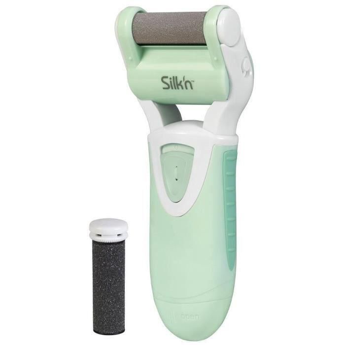 Silk'n - Micropedi húmedo y seco - Romatero eléctrico anti -gallo - 2 rodillos incluidos