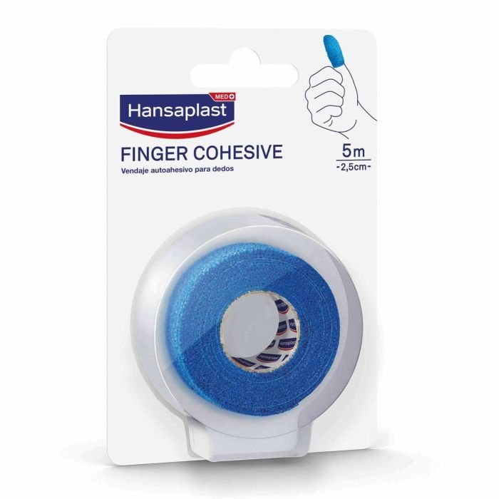 Hansaplast Venda Cohesiva para Dedos 5 x 2.5 cm, Protección Impermeable y Transpirable 2 Hansaplast Venda Cohesiva para Dedos 5 x 2.5 cm, Protección Impermeable y Transpirable 2