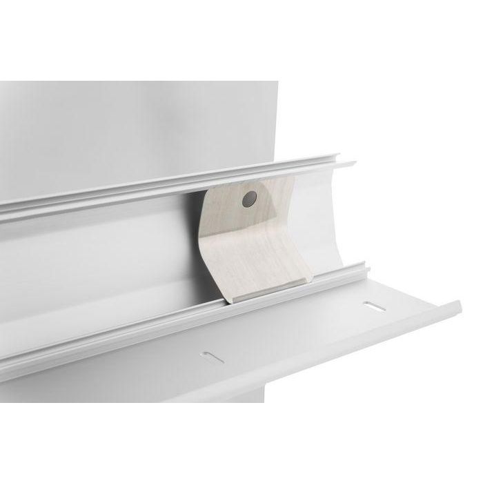 Vivolink Cubierta de Cable de Aluminio Plateada 110x6x2cm para Instalación Profesional y Ordenada 6