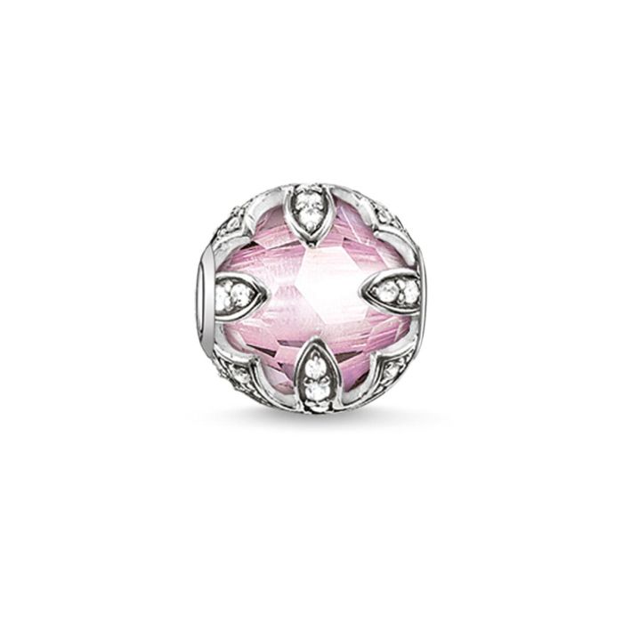 Abalorio Mujer Thomas Sabo K0108-640-9 Rosa Plateado (1,1 cm) Abalorio Mujer Thomas Sabo K0108-640-9 Rosa Plateado (1,1 cm)