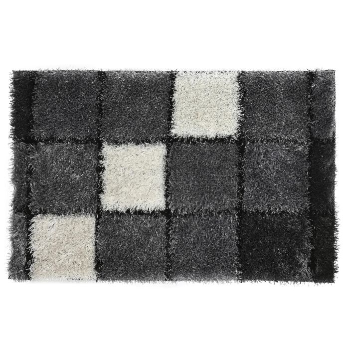 DKD Home Decor Alfombra Moderno Gris Blanco 90 x 2 x 60 cm (2 Unidades) Poliéster 0 DKD Home Decor Alfombra Moderno Gris Blanco 90 x 2 x 60 cm (2 Unidades) Poliéster 0