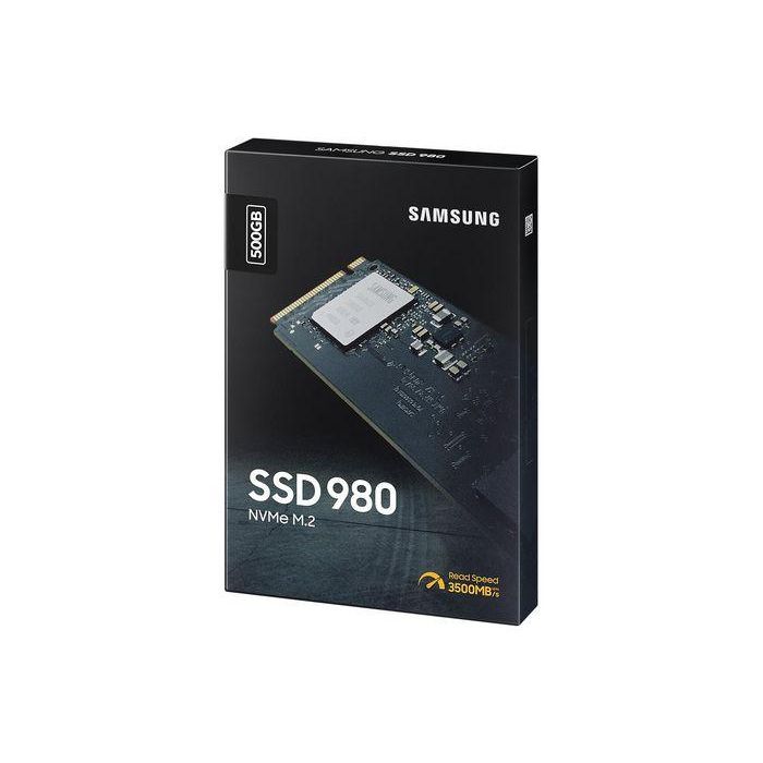 Samsung 980 NVMe M.2 SSD 500GB PCIe 3.0. Rendimiento de hasta 3500/3000 MB/s para PC y Gaming. 4