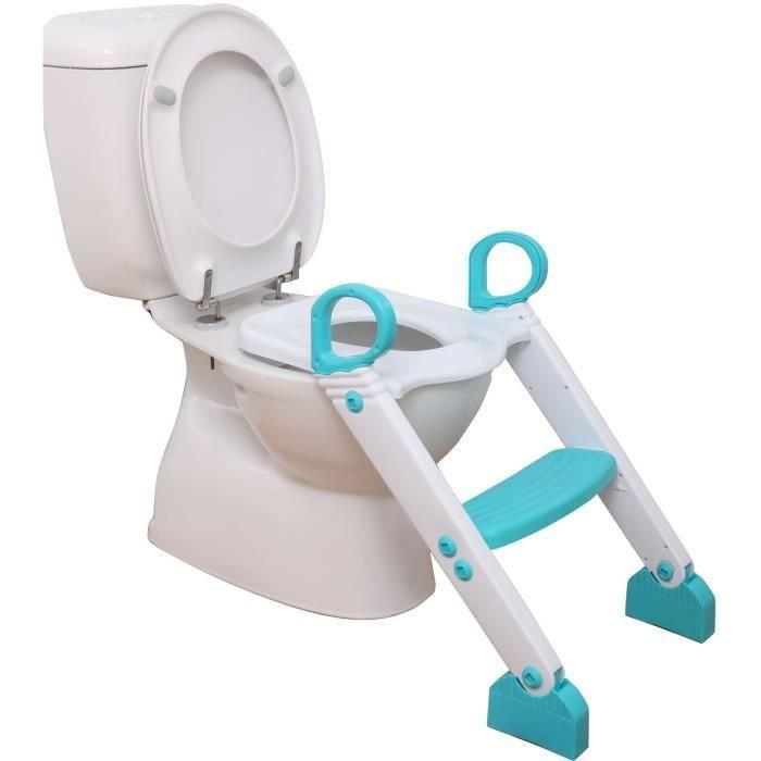 Dreambaby AAAAT52797 Reductor de Inodoro y Orinal de Entrenamiento Step-Up 2 Etapas Ajustables Aqua Dreambaby AAAAT52797 Reductor de Inodoro y Orinal de Entrenamiento Step-Up 2 Etapas Ajustables Aqua