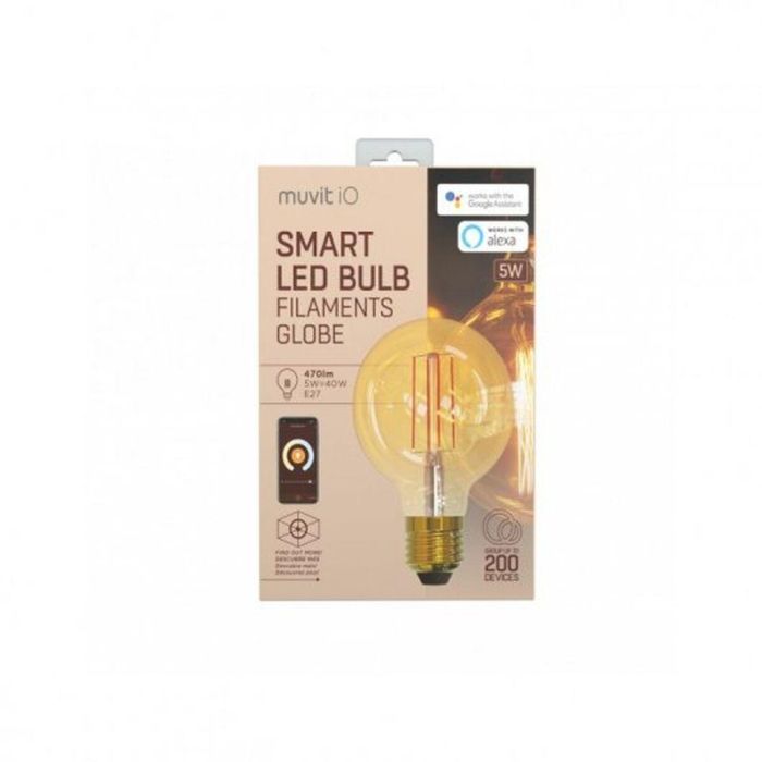 Bombilla Inteligente Muvit iO 5 W E27 1800 K 2700 K 480 Lm Wi-Fi 2