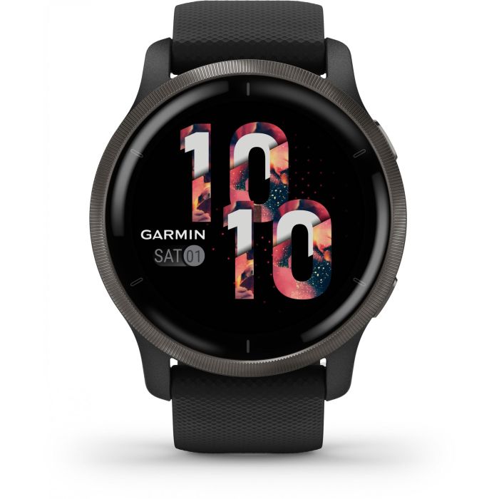 Garmin Venu 2 Smartwatch GPS 45mm, Reloj Inteligente Fitness con Música, Pagos y Monitor de Salud, Color Negro 60 Garmin Venu 2 Smartwatch GPS 45mm, Reloj Inteligente Fitness con Música, Pagos y Monitor de Salud, Color Negro 60