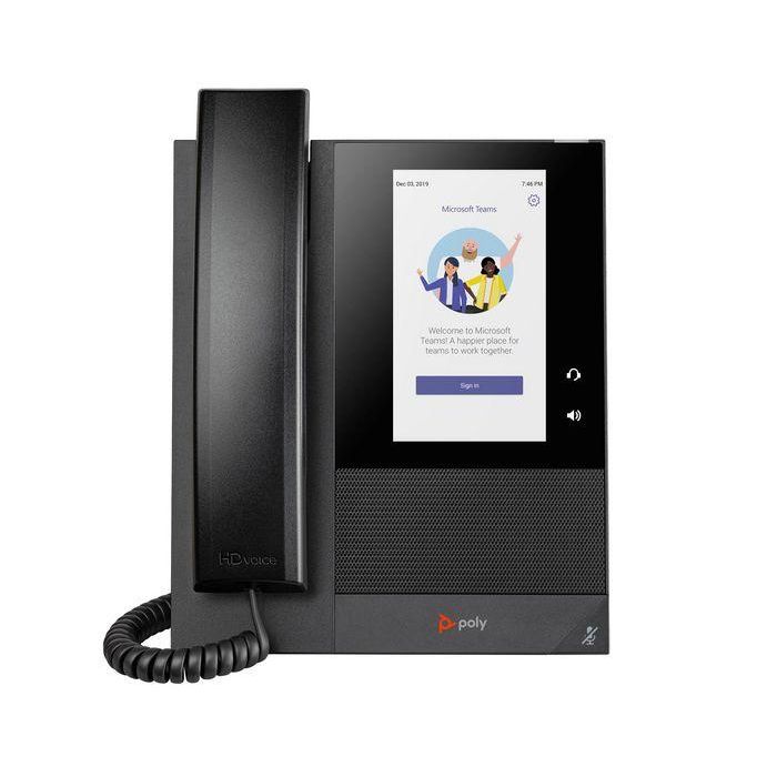 Poly Poly CCX 400 Business Media Phone for Microsoft Teams and PoE-enabled Poly Poly CCX 400 Business Media Phone for Microsoft Teams and PoE-enabled