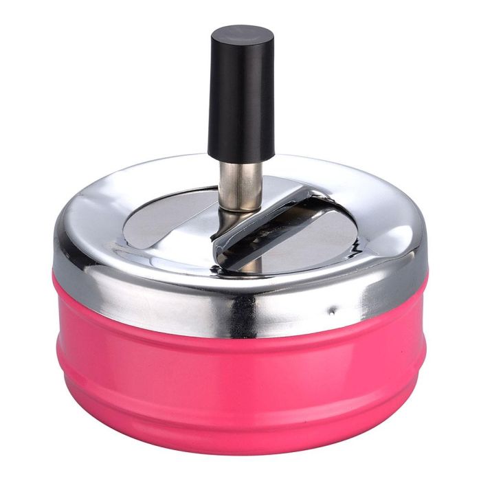 Champ Cenicero con tapa giratoria, acero inoxidable, Ø 9,5 x 9,5 cm 9 Champ Cenicero con tapa giratoria, acero inoxidable, Ø 9,5 x 9,5 cm 9