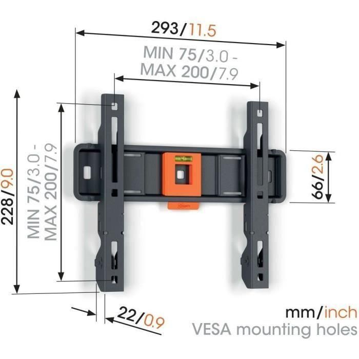 Soporte de pared para TV - VOGEL'S - TVM 1203 Fijo Pequeño, 19-50 2
