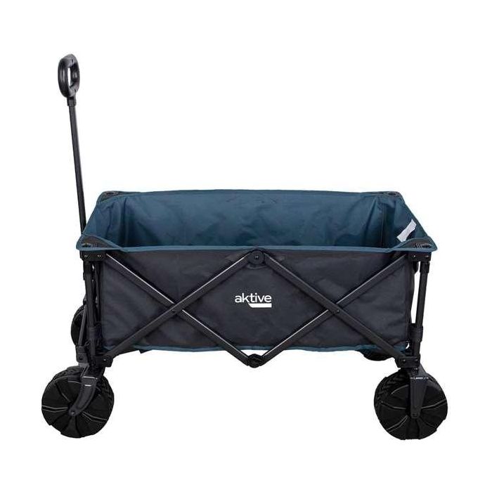 Carro de playa plegable 91x49x99cm con ruedas grandes. 6 Carro de playa plegable 91x49x99cm con ruedas grandes. 6