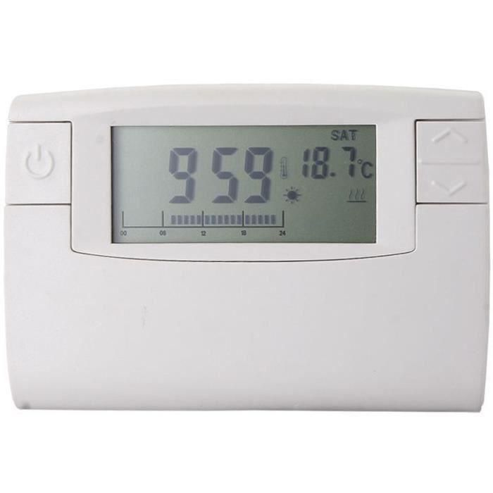 Termostato electrónico programable - GAO - 3 niveles de temperatura, ajustes manuales Termostato electrónico programable - GAO - 3 niveles de temperatura, ajustes manuales