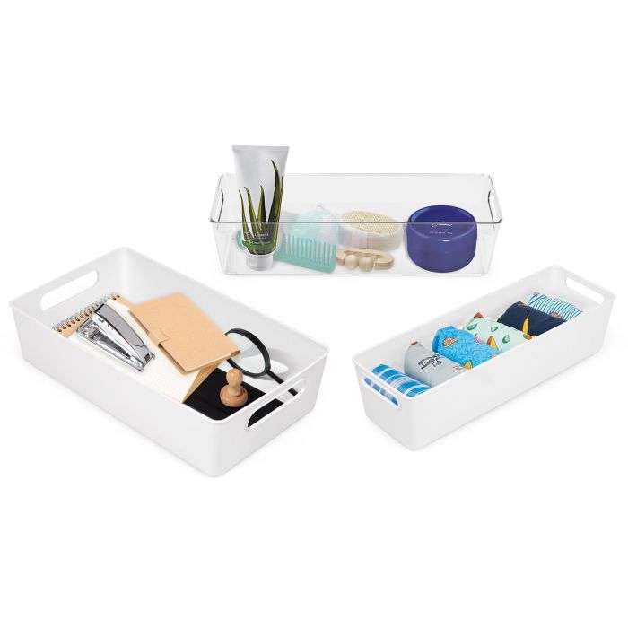 Confortime Cesta de Ordenación Multiusos, 38 x 22 x 9.5 cm (10 Unidades) 4