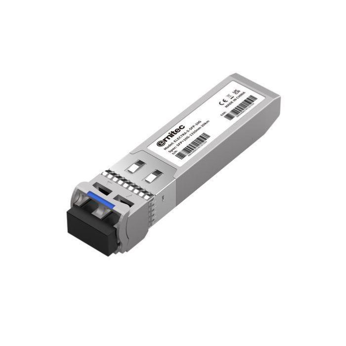 Ernitec 10GBase-LR SFP+ Transceptor 10Gbps LC DDM 1310nm SM 20KM Compatible Cisco Ubiquiti Fortinet Mikrotik