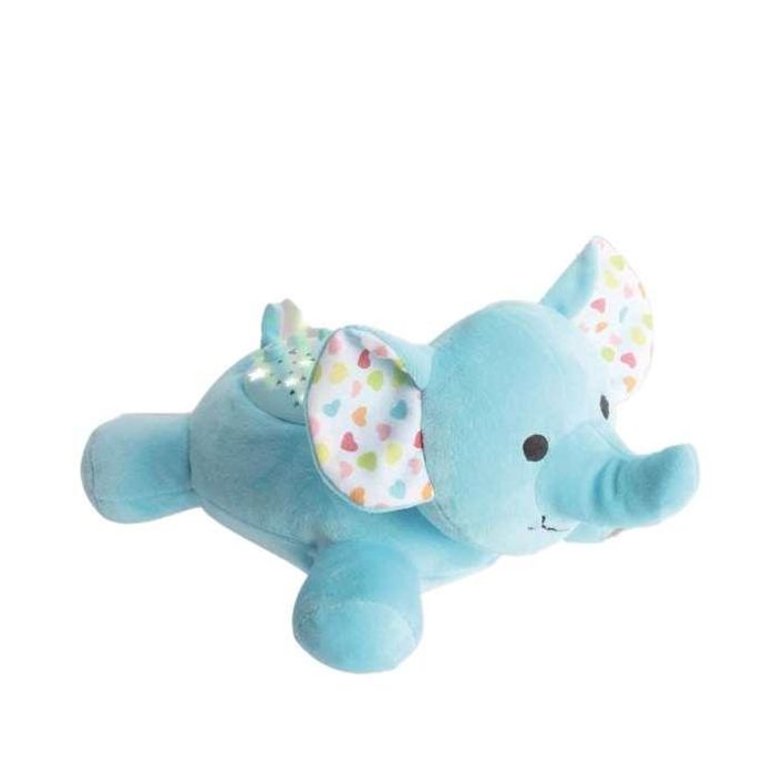 Proyector peluche elefante 25cm