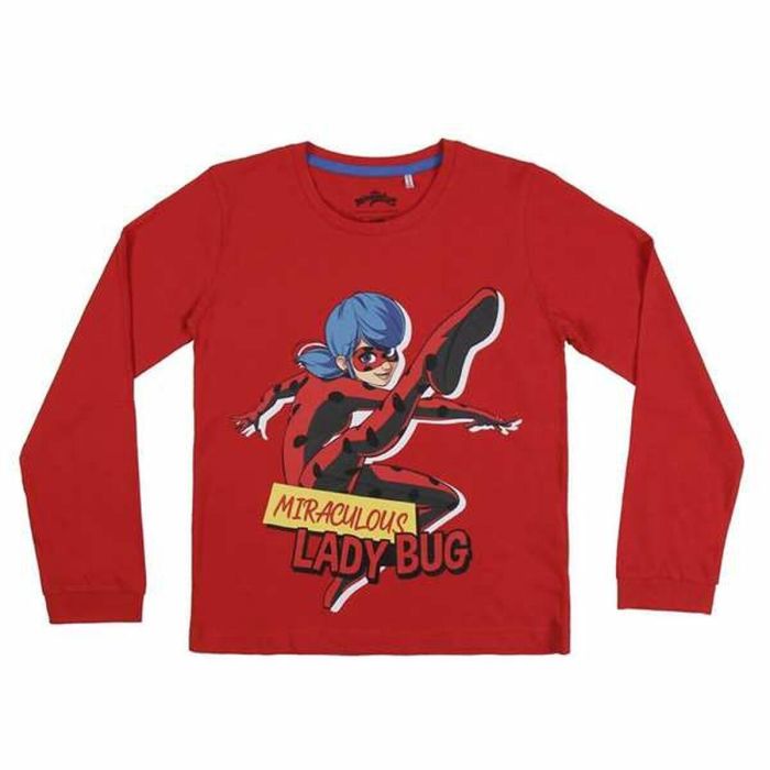 Pijama largo single jersey lady bug 10 años 4 Pijama largo single jersey lady bug 10 años 4