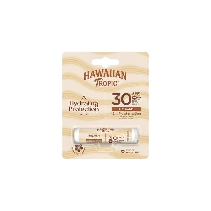 HAWAIIAN TROPIC Bálsamo Labial SPF30 Sabor Tropical, 4G