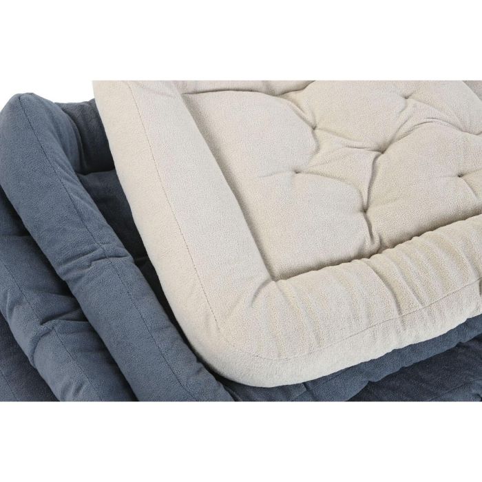 Cama para mascota Home ESPRIT Beige Gris Crema Gris oscuro 72 X 60 X 9 CM 2 Unidades 2 Cama para mascota Home ESPRIT Beige Gris Crema Gris oscuro 72 X 60 X 9 CM 2 Unidades 2