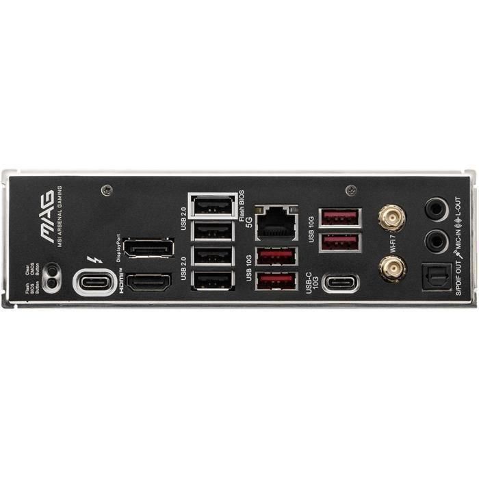 MSI MAG B860 TOMAHAWK WiFi Placa Base, LGA 1851, Intel B860, DDR5, Wi-Fi 7, LAN 5G, Thunderbolt 4, 911-7E39-001 3 MSI MAG B860 TOMAHAWK WiFi Placa Base, LGA 1851, Intel B860, DDR5, Wi-Fi 7, LAN 5G, Thunderbolt 4, 911-7E39-001 3