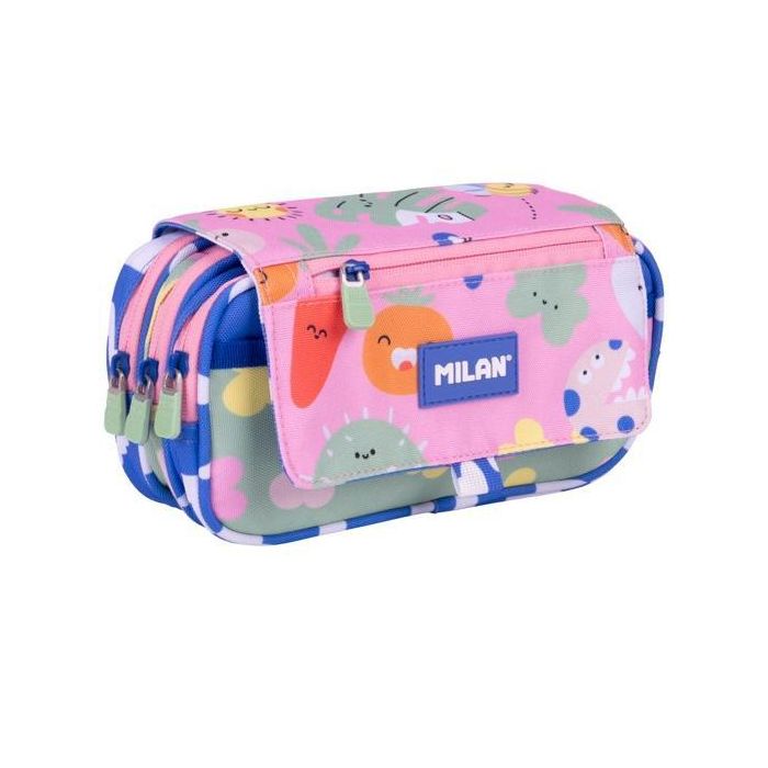 Milan Portatodo 4 Cremalleras Con Solapa Serie Especial Green & Grow