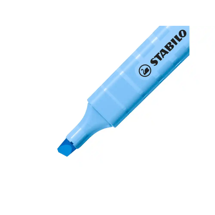 Stabilo Swing Cool Rotulador Fluorescente Pastel Azul Ventoso con Tecnología Anti-Secado 1