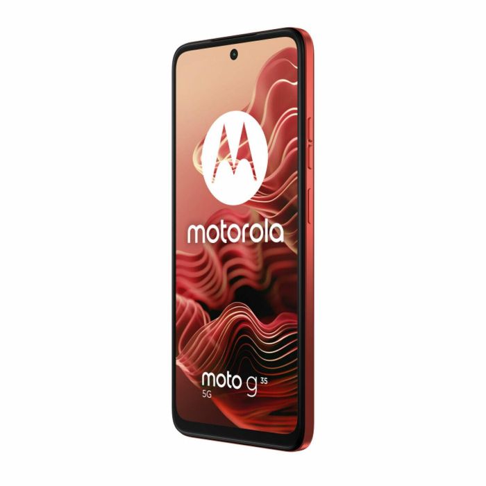 Motorola G35 5G 6.72" Android 14 Smartphone Rojo - 8 GB RAM, 256 GB Almacenamiento, Pantalla 120Hz, Cámara 50 MP 11