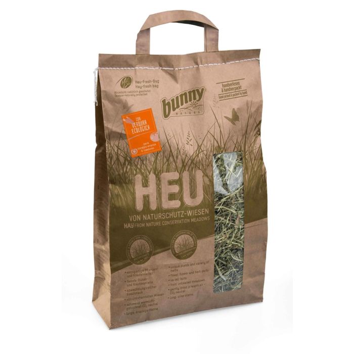 Bunny Nature Heno Natural Meadows Vegetal 250 gr