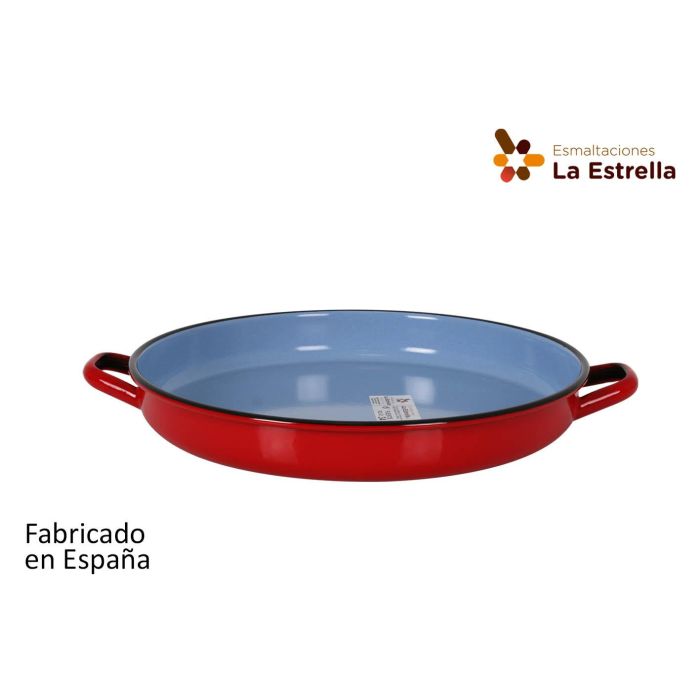 Fuente roja 34 cm - La Estrella (6 Unidades) Fuente roja 34 cm - La Estrella (6 Unidades)