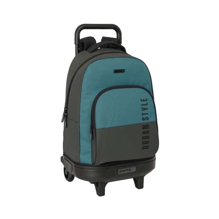 Mochila Safta Grande Con Ruedas Compact Extraible Safta Urban Style 450x330x220 mm Mochila Safta Grande Con Ruedas Compact Extraible Safta Urban Style 450x330x220 mm