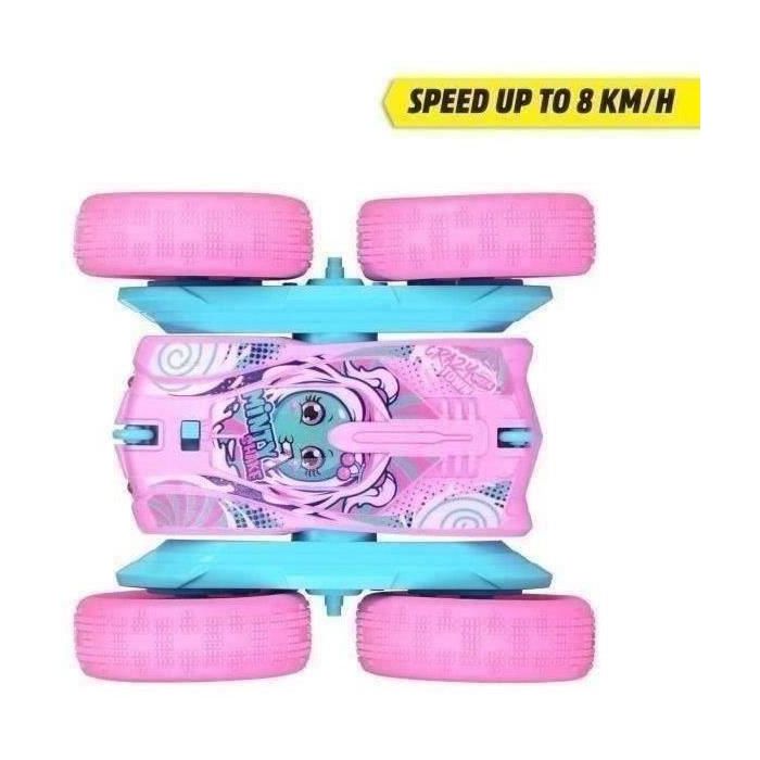 Dickie - Vehículo Radiocontrolado 16 cm - Flippy Berry Shaker - Rotación 360° - Rosa - Pilas Incluidas - A partir de 6 años 3