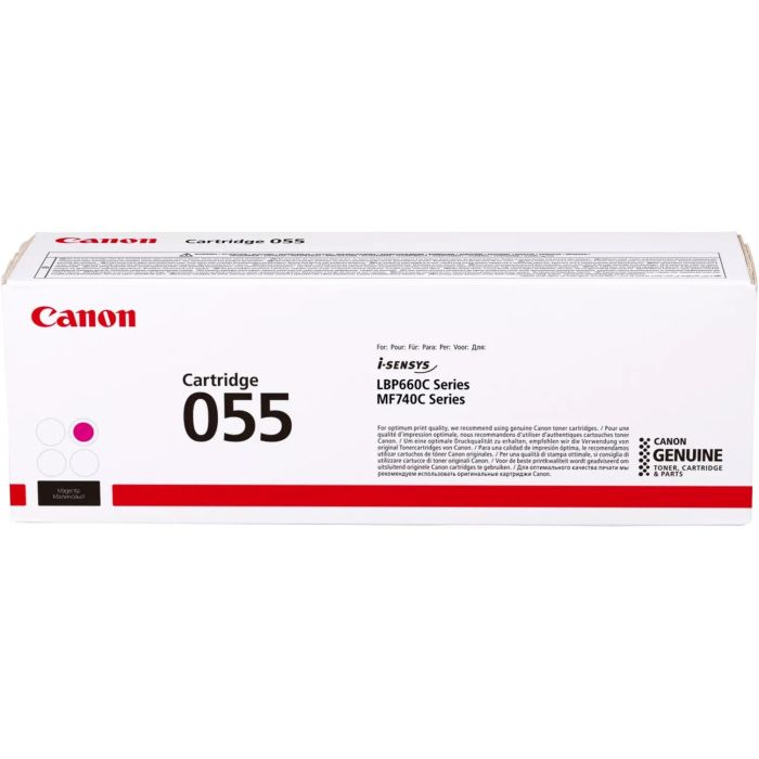 CANON Toner 055 M LBP660 magenta 2.100p 1 CANON Toner 055 M LBP660 magenta 2.100p 1