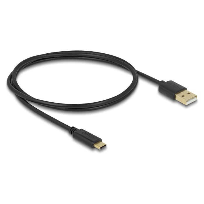 DeLOCK Switch USB Type-C 2 en 1 Bidireccional, 10 Gbps USB 3.2 Gen 2, Resolución 8K 4320p, 144 Hz, Power Delivery 100W, Cable 0.5m Incluido, Negro 1