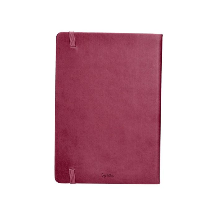 Agenda Encuadernada Liderpapel Mykonos A5 2025 Dia Pagina Color Rosa Buganvilla Papel 70 gr 2