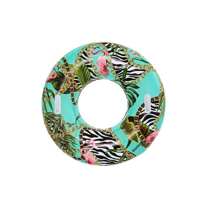 Bestway Flotador Hinchable con Asas Fantasia Floral D114 cm +12 Años Playa y Piscina 36302 0 Bestway Flotador Hinchable con Asas Fantasia Floral D114 cm +12 Años Playa y Piscina 36302 0