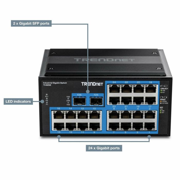 Switch Trendnet TI-G262 1 Switch Trendnet TI-G262 1