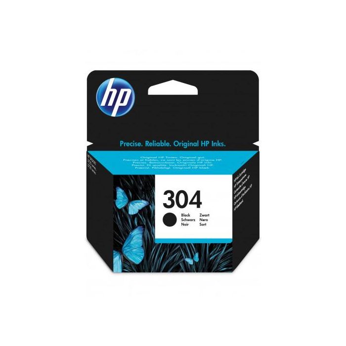 HP Tinta Negro Deskjet 3720 - Nº304 - Cartucho de tinta negro para impresora 1