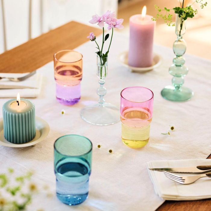 Vaso Alto Vidrio Candy Mix Luminarc 32 cL 4 Vaso Alto Vidrio Candy Mix Luminarc 32 cL 4