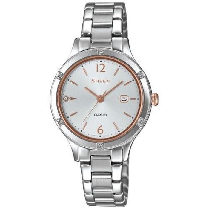 Reloj Mujer Casio Sheen LADY DATE - SILVER ***SPECIAL PRICE*** (Ø 30 mm)