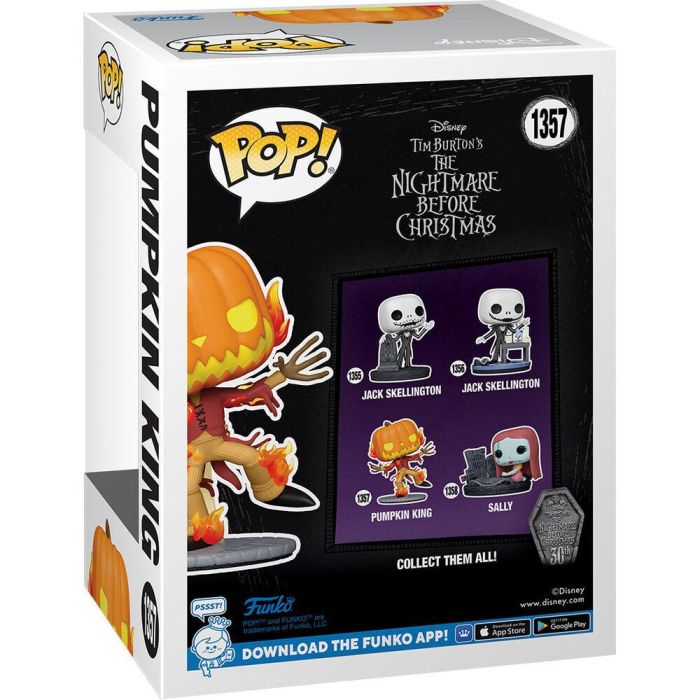 Figura POP Disney Pesadilla Antes de Navidad 30th Anniversary Pumpkin King 2 Figura POP Disney Pesadilla Antes de Navidad 30th Anniversary Pumpkin King 2
