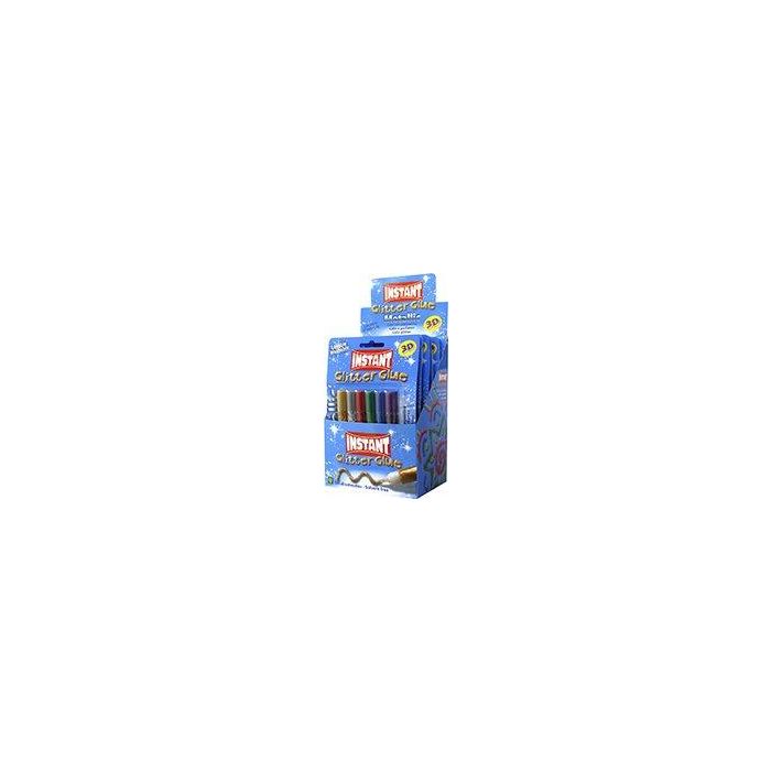 Cola Glitter Instant Metallic 10,5Ml Blister De 6 6 unidades