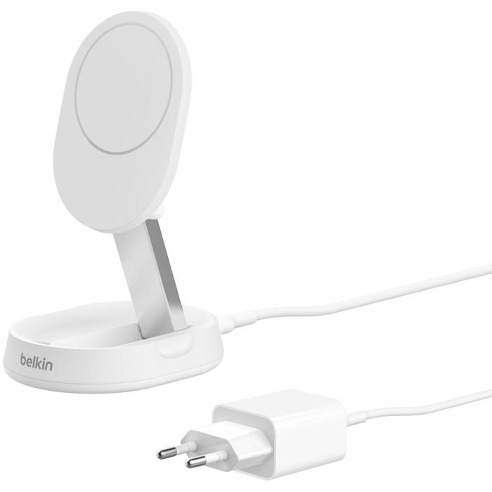 Belkin BoostCharge Pro Qi2 15W - Cargador Inalámbrico Magnético para Smartphone, Carga Rápida, Blanco 6