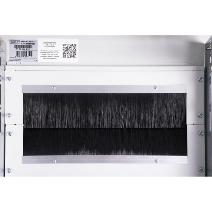 DIGITUS Netzwerkschrank Unique 26HE 1342x800x800mm grau 8