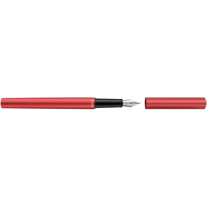 Pelikan Füllhalter Ineo Elements P6 Metall-Etui Feuer-Rot 7