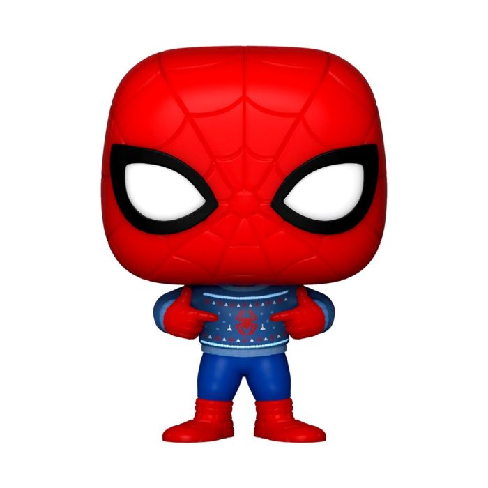 Funko Pop & Tee Holiday Spiderman Talla Xl 72948 Marvel 2