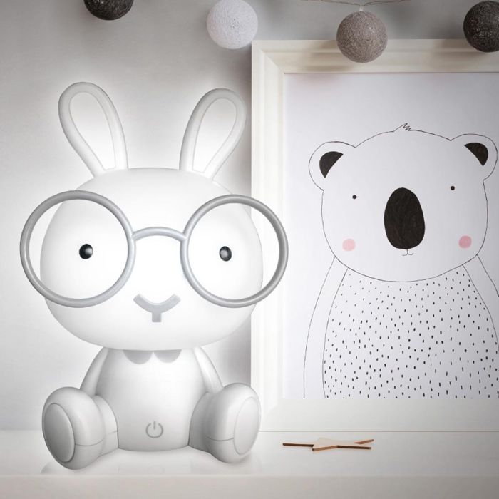 Home Deco Kids Luz Quitamiedo LED Conejo Kawaii 4