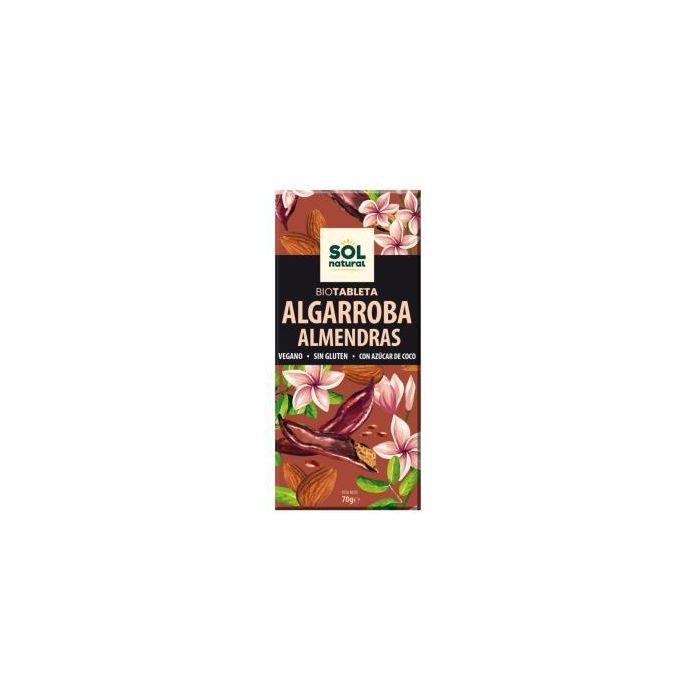Algarroba Con Almendra Tableta 70Gr. Bio Sg Vegan Algarroba Con Almendra Tableta 70Gr. Bio Sg Vegan