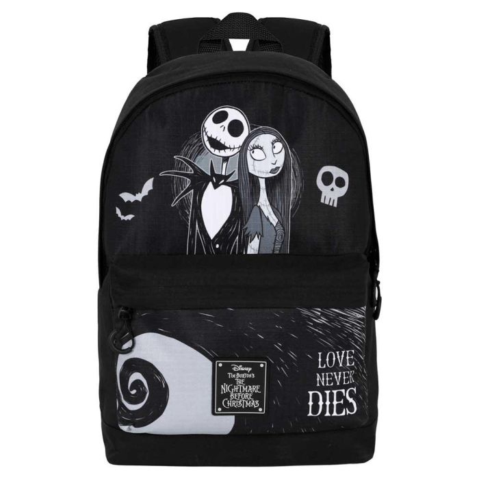 Mochila HS FAN 2.2 Love Disney Pesadilla Antes de Navidad Negro 1