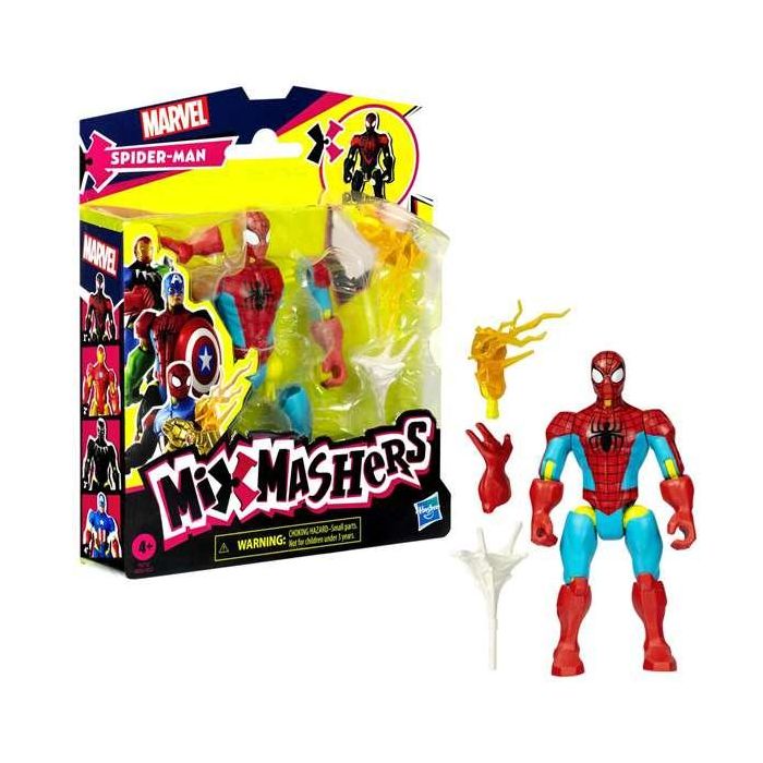 Figura spiderman mixmashers con 16 puntos de conexion. 12 cm - modelos surtidos 7 Figura spiderman mixmashers con 16 puntos de conexion. 12 cm - modelos surtidos 7