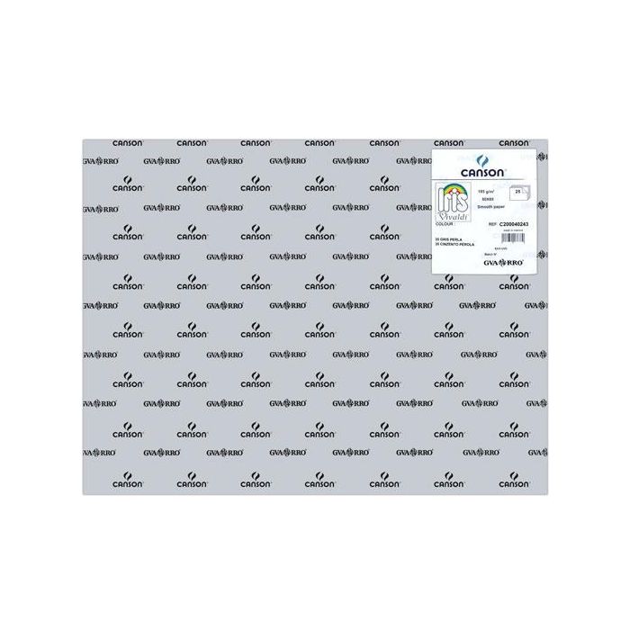 Iris Cartulina 50x65 cm 185 gr Gris Perla -25U- Iris Cartulina 50x65 cm 185 gr Gris Perla -25U-