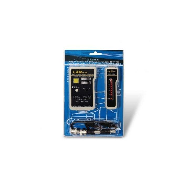 AISENS A142-0314 comprobador de cables de red Comprobador de cables UTP/STP Negro, Gris 2 AISENS A142-0314 comprobador de cables de red Comprobador de cables UTP/STP Negro, Gris 2